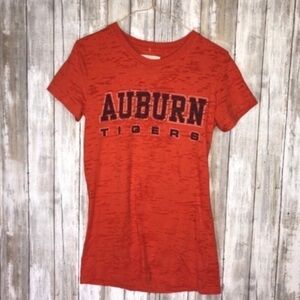 NCAA Auburn Burnout Tee Orange Women’s Large